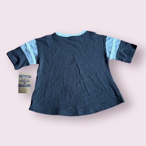 NWT Girls Rivalry Threads Iowa Hawkeyes Gray Short Sleeve Tee Shirt Size 6/6X - Picture 6 of 8